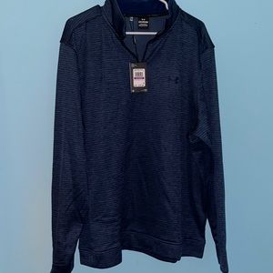 UA storm sweater fleece- Navy